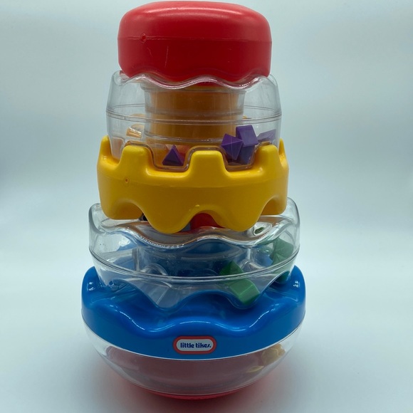 Little Tikes Kids Eye Rocking Stacking Infant to Toddler Toy - Picture 1 of 7